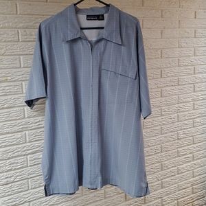 Patagonia sideburn full zip short sleeve shirt